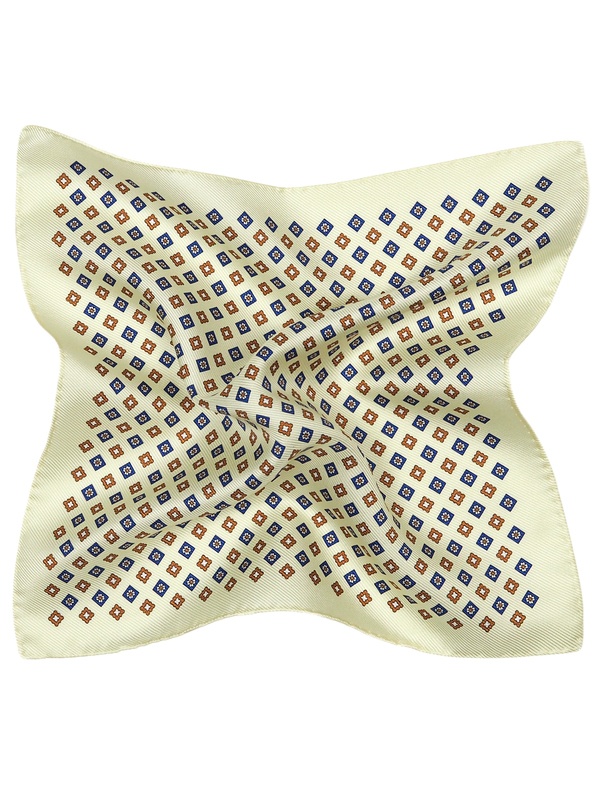 PJ-061 Jedwabna poszetka do garnituru 30x30 cm